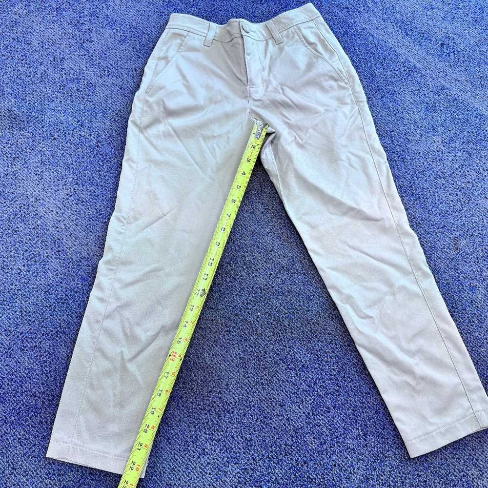 Under Armour Boys Matchplay Golf Pants Khaki Size 10